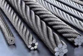 Wire Ropes - Galvanized Heavy Duty Steel, Custom Lengths for Reliable Load Handling