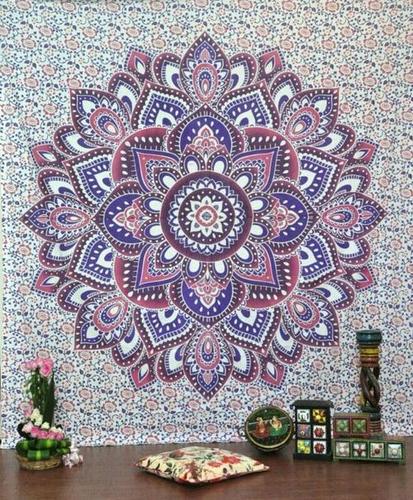 Hippie Indian Cotton Bohemian Mandala Bed Sheets Use: Hotel