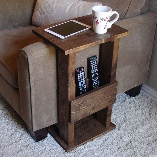 Wooden Remote Stand Table