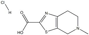 5-Methyl-4H,5H,6H,7H-[1,3]Thiazolo[5,4-C]Pyridine-2-Carboxylic Acid Hydrochloride Cas No: 720720-96-7