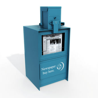 Newspaper Vending Machines - Durable Metal, Compact Design , High-Efficiency Operation with Reliable Performance