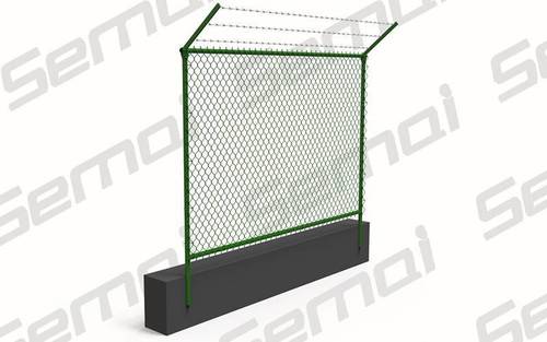 Pvc Coated Chain Link Fence Application: Construction