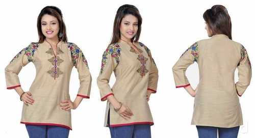 Ladies Cotton Printed Kurti