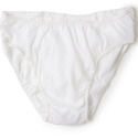 As Per Customer White Disposable Unisex Brief