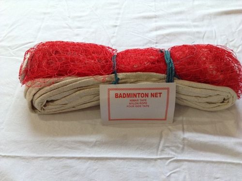 Red Badminton Net