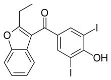 Benzarone Drug