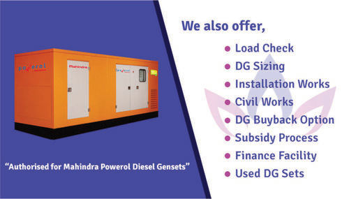 Diesel Generator Set (Mahindra Powerol)