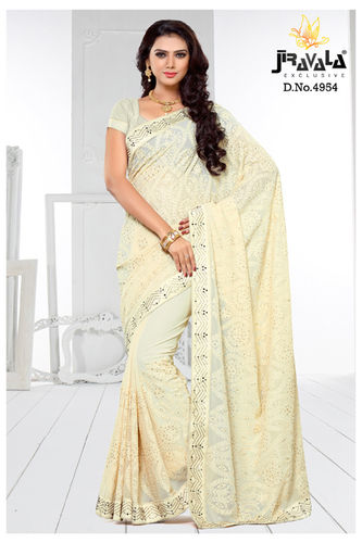 Formal Embroidery Saree