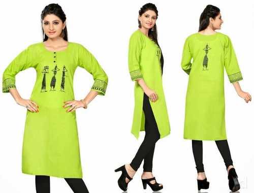 Ladies Green Fancy Kurti