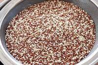 White And Red Quinoa Seeds
