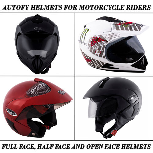 Autofy Universal Flip-up Helmets For Motorcycle Riders