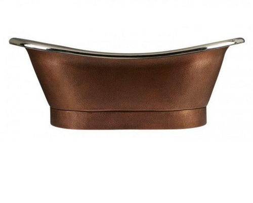 Bathtubs & Whirlpools Hammered Antique Copper Soaking Stylish Bath Tub