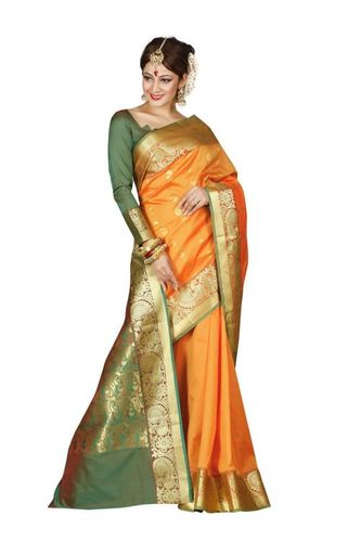 Big Peacock 2100 Designer Silk Saree