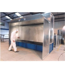 Water Curtain Type Paint Booth