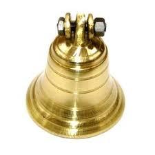 brass temple bell