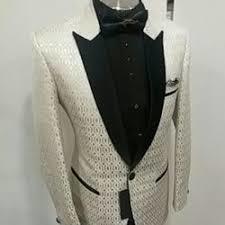 Black And Golden Party Wear Blazer