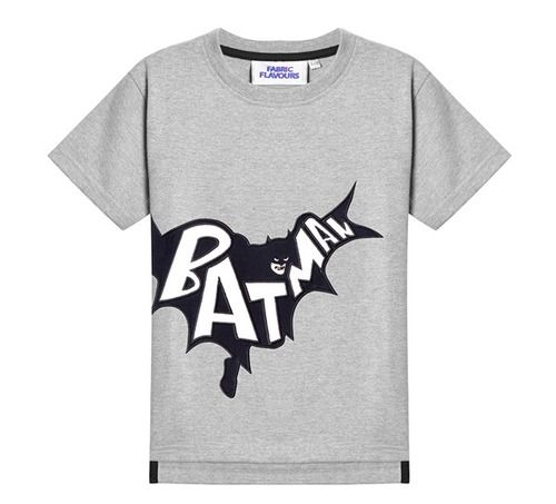 Ffbm61 Batman Applique T-Shirt 