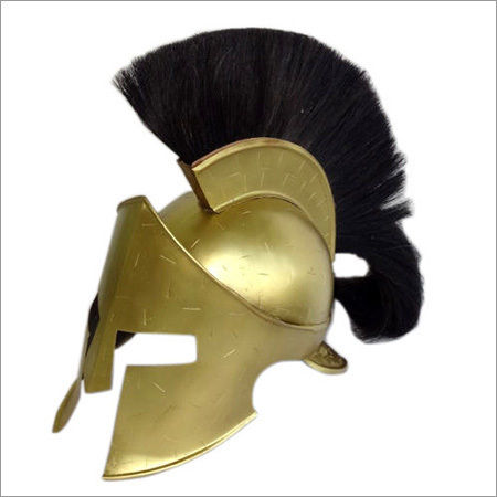 Black Plume Corinthian Helmet