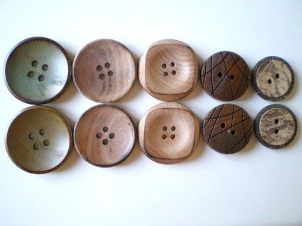Designer Coconut Buttons