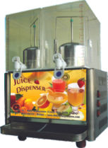 Fruit Juice Dispenser - 9L Capacity, Stainless Steel, Attractive Display | Self Cleaning Function, Low Noise Operation, Automatic Control