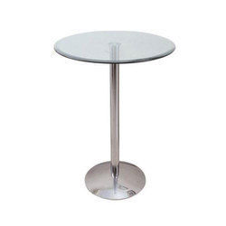  ग्लास राउंड कैफे टेबल 