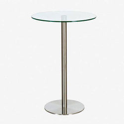 Round Cafe Table - High Quality Material, Durable Design | Alluring Aesthetic Appeal