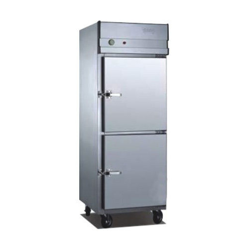 Grey Color Metal Material Two Door Deep Freezer