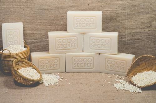 Coconut Oil Soap-rice Powder