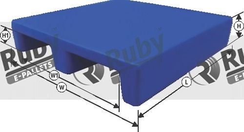 2 Way Entry - 3 Legs Pallets