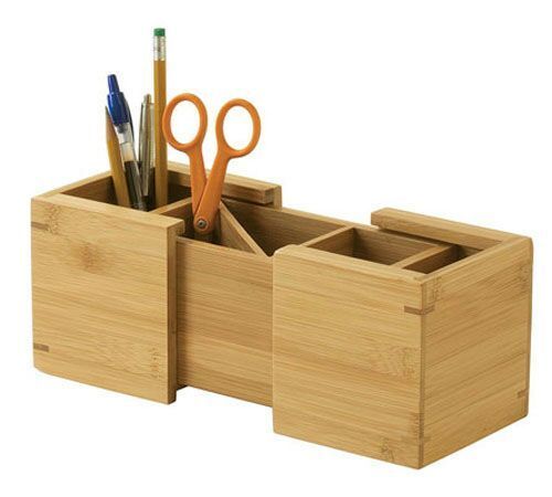 Decorative Multi Boxes Wooden Pen Holder