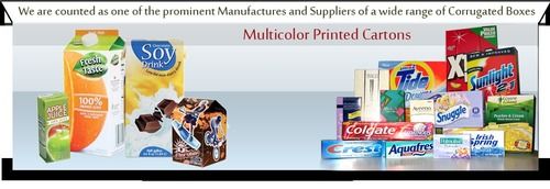 Multicolor Cartons - Premium Quality Raw Material, Eco-Friendly Design | Manufactured with Precision Techniques under Expert Supervision