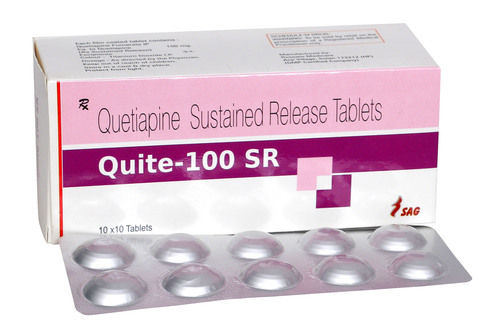 Quetiapine 100 mg Sustain Release Tablets