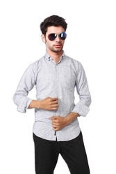 Branded Mens Shirts - Ring-Spun Cotton, Relaxed Fit , High Stitch-Density Fabric for Superior Printability, Exceptional Comfort