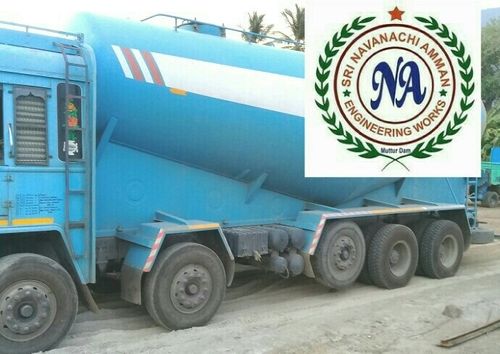 Heavy Duty 14 Wheel Cement Bulker Tanker