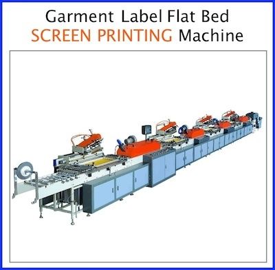 Automatic Auto-Register Flat-Bed Screen Printing Machine