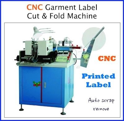 CNC Label Ultrasonic Cut And Fold Machine