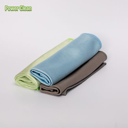 Blue Microfiber Cleaning Cloth For Glass Lens