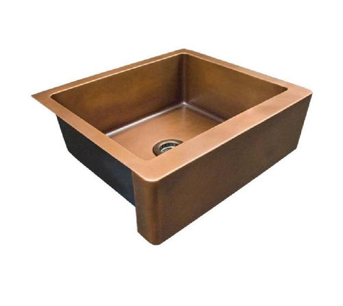 Rectangular Antique Copper Kitchen Sink