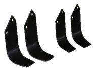 Rotavator Blade - Boron Steel Build, "L" Type and "C" Type Models, Long Life and Minimum Wear