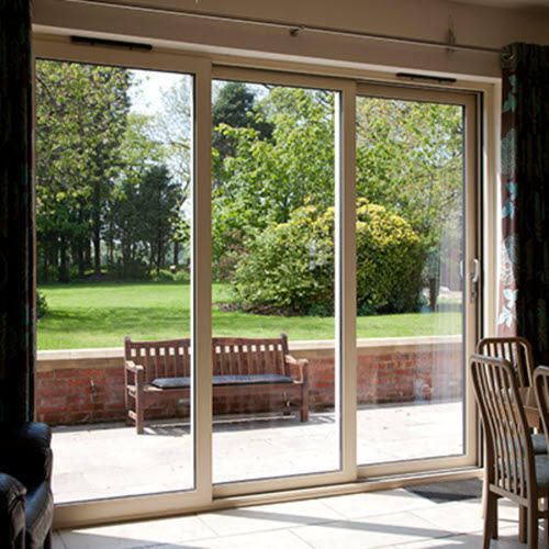 UPVC Sliding 3 Track Door