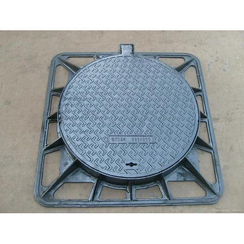 Ci Manhole Cover - High-grade Cast Iron, Standard Size , Durable And ...