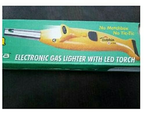 Electric Gas Lighter With LED Torch