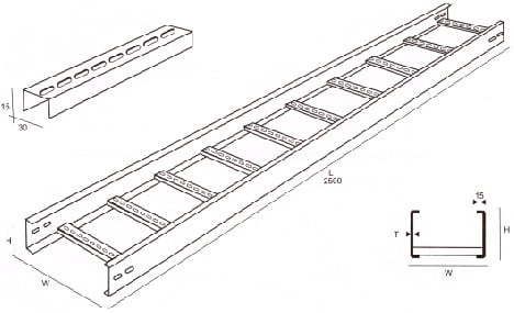 Ladder Cable Tray