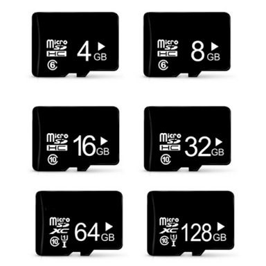 Micro SD Memory Cards - 4GB, 8GB, 16GB, 32GB, 64GB, 128GB, 256GB | High-Speed Data Transfer, Safe and Reliable Storage Solutions