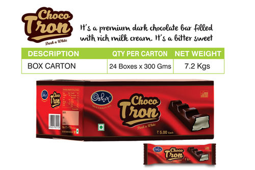 Choco Tron (Dark N White) Chocolate Bars