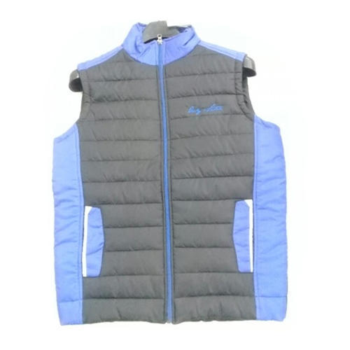 Mens Plain Sleeveless Nylon Jacket