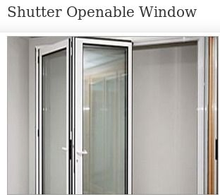 Shutter Openable Window at Best Price in Chennai, Tamil Nadu | J N ...
