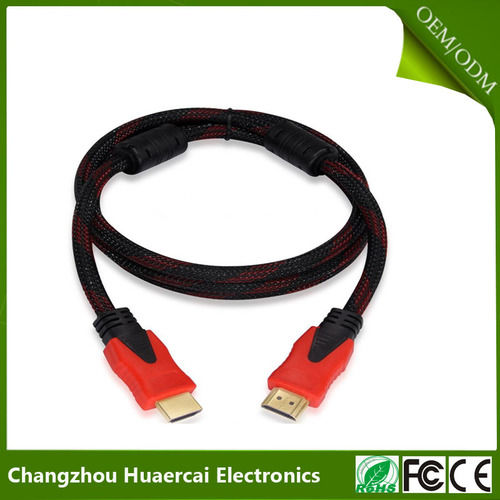 High Speed 18gbps Braided Cord 2.0 Hdmi Cable 6ft With Ethernet Audio Return