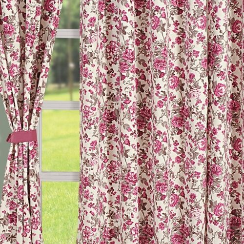 Mulberry Floral Curtains