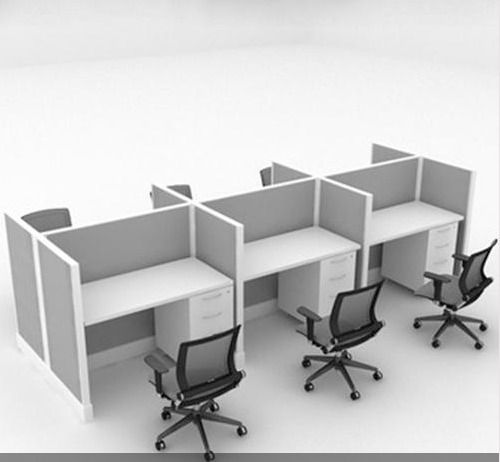 Office Workstation - Board Design, 600mm Width x 750mm Height | Durable, Eco-Friendly, Easy To Clean, Attractive Finish